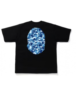 BAPE ABC Big Ape Head Tee Black Blue