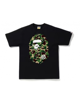 BAPE ABC Camo Big Ape Tee Black Green