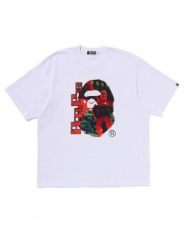 A Bathing Ape Big Head Grafitti