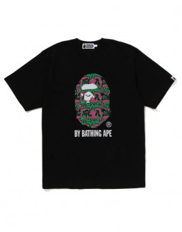 A Bathing Ape Grafity Patern Black