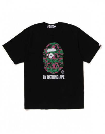 A Bathing Ape Grafity Patern Black