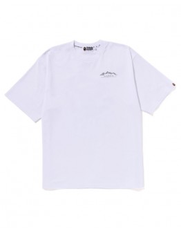 A Bathing Ape Reflective White Tee