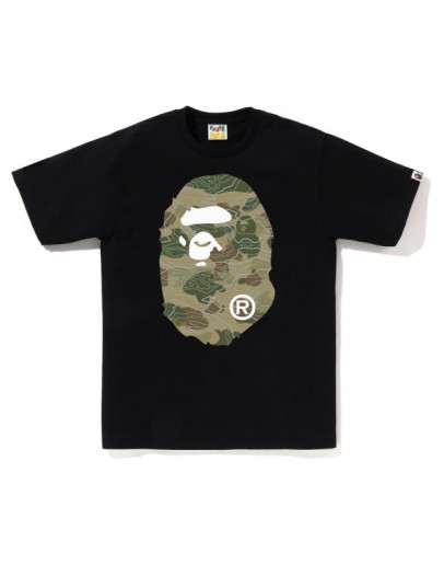 A Bathing Ape Layered Line Big Head Green