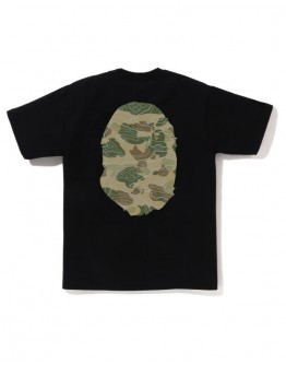 A Bathing Ape Layered Line Big Head Green