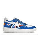 A BathingApe Bape Sta Blue Shark Shoes