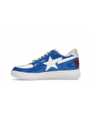 A BathingApe Bape Sta Blue Shark Shoes