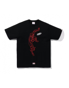 A BathingApe The Amazing SpiderMan Black Shirt