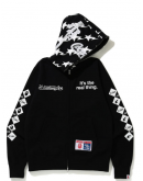 A Bathingape  x Coca Cola Full Zip Hoodie Black