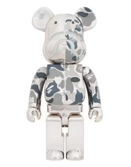 Bearbrick x BathingApe Camo Shark 1000