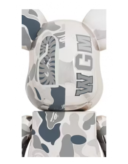 Bearbrick x BathingApe Camo Shark 1000