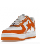 A Bathing Ape Bape Sta Orange Shoes