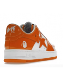 A Bathing Ape Bape Sta Orange Shoes