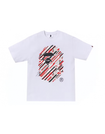 A BathingApe x Gran Turismo Ape Head Tee White