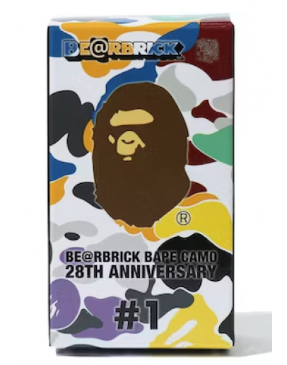 Medicom Be@rbrick BAPE Camo 28th Anniversary