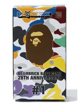 Medicom Be@rbrick BAPE Camo 28th Anniversary