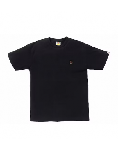 A BathingApe Head One Point Tee Black