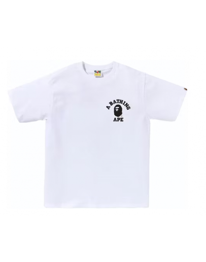 A BathingApe ABC Camo Crazy College ATS Tee White