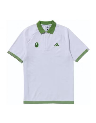 A BathingApe x adidas Golf Polo white