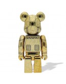 Bearbrick x BAPE x Hajime Sorayama Baby Milo Set Gold