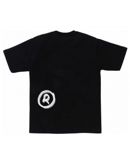 BAPE Hand Draw By Bathing Ape Tee Black