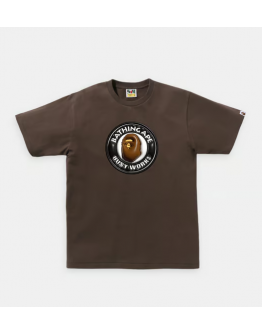 3D BUSY WORK TEE BROWN