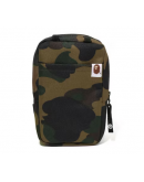 BAPE 1st Camo Cordura Multi Pouch Green 