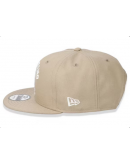 BAPE College New Era Snapback Cap BEIGE