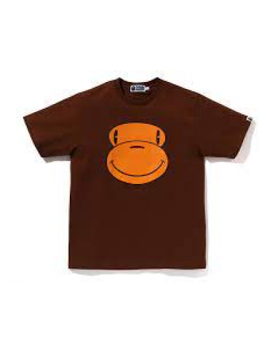 BAPE TEE FULL FACE BABY MILO BROWN 