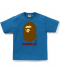 A BATHING APE KATAKANA BY BATHNIG APE TEE BLUE