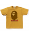 A BATHING APE KATAKANA BY BATHNIG APE TEE YELLOW