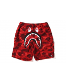 A BathingApe Camo SHARK Beach Red Pants