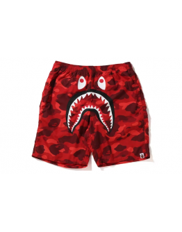 A BathingApe Camo SHARK Beach Red Pants