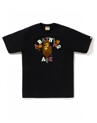 A Bathing Ape Colors College Baby Milo Black