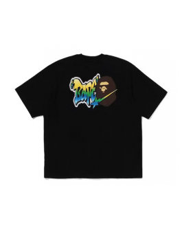 A Bathing Ape Graffiti Relaxed Fit Black