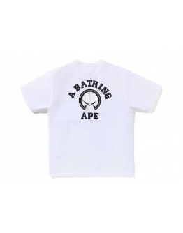 A Bathing Ape X Neigbourhood College White Tee