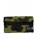 Bathing Ape X Porter Green Camo Long Wallet